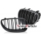 BMW E60/E61 (03-10) priekšējās restes, melnas dubultās