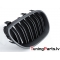 BMW E60/E61 (03-10) priekšējās restes, melnas dubultās