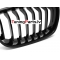 BMW F20/F21 (11-14) priekšējās restes melnas/glancētas BMW F20/F21 (11-14) priekšējās restes melnas/glancētas