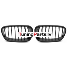 BMW F20/F21 (11-14) priekšējās restes melnas/matētas