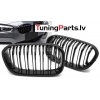 BMW F20/F21 (15-18) priekšējās restes, melnas/glancētas dubultās