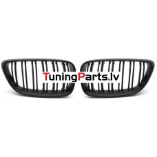 BMW F22/F23 (13-21) priekšējās restes melnas/matētas dubultās