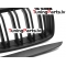 BMW E90/E91 (05-08) priekšējās restes + uzlikas melnas/matētas dubultās BMW E90/E91 (05-08) priekšējās restes + uzlikas melnas/matētas dubultās