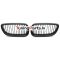 BMW E92/E93 (06-10) priekšējās restes melnas/matētas BMW E92/E93 (06-10) priekšējās restes melnas/matētas