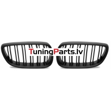 BMW E92/E93 (06-10) priekšējās restes melnas/matētas dubultās