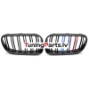 BMW E92/E93 (10-13) priekšējās restes melnas/glancētas dubultās 3 krāsu