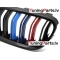 BMW E92/E93 (10-13) priekšējās restes melnas/glancētas dubultās 3 krāsu