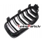BMW F30/F31 (11-18) priekšējās restes melnas/matētas dubultās