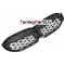 BMW G20/G21 (19-22) priekšējās restes Diamond Style melnas/glancētas/hromētas