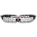 BMW G20/G21 (19-22) priekšējās restes Diamond Style sudraba/matētas/hromētas
