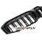 BMW G20/G21 (22-...) LCI priekšējās restes melnas/glancētas dubultās BMW G20/G21 (22-...) LCI priekšējās restes melnas/glancētas dubultās
