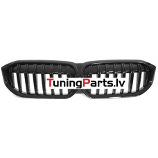 BMW G20/G21 (22-...) LCI priekšējās restes melnas/glancētas