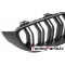 BMW F32/F33/F36 (13-20) priekšējās restes melnas/matētas dubultās