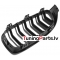 BMW F32/F33/F36 (13-20) priekšējās restes melnas/matētas dubultās