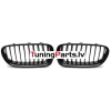 BMW F10/F11 (10-16) priekšējās restes melnas/glancētas