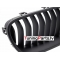 BMW F10/F11 (10-16) priekšējās restes melnas/matētas