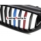 BMW G30/G31 (17-20) priekšējās restes melnas/glancētas 3 krāsu