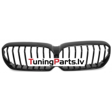 BMW G30/G31 (20-23) priekšējās restes, melnas/glancētas BMW G30/G31 (20-23) priekšējās restes, melnas/glancētas