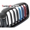 BMW G30/G31 (20-23) priekšējās restes, melnas/glancētas 3 krāsu