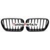 BMW X3 F25 (10-14) priekšējās restes, melnas/glancētas