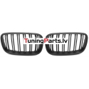 BMW X5 E70 (07-13), X6 E71 (08-14) priekšējās restes melnas/matētas dubultās
