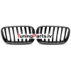 BMW X5 E70 (07-13), X6 E71 (08-14) priekšējās restes melnas/glancētas