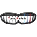 BMW F40 (19-24) priekšējās restes melnas/glancētas dubultās 3 krāsu