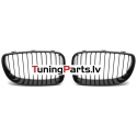 BMW E87/E81/E82/E88 (07-13) priekšējās restes melnas/glancētas