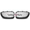 BMW E87/E81/E82/E88 (07-13) priekšējās restes melnas/matētas  