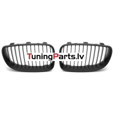 BMW E87/E81/E82/E88 (07-13) priekšējās restes melnas/matētas  