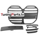 BMW G26 (21-...) priekšējās restes melnas/matētas