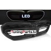 BMW G60/G61 (23-...) priekšējās restes melnas/glancētas ar LED