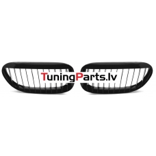 BMW E63/E64 (02-10) priekšējās reste melnas/glancētas