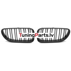 BMW F12/F13 (11-18) priekšējās restes melnas/matētas dubultās