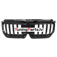 BMW X1 U11 (22-...) priekšējās restes melnas/glancētas