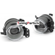 BMW E60/E61 (03-07), E90/E91 (05-12) M pack, E46 coupe/cabrio (03-07), X3 E83 (04-06) M pack, E63/E64 miglas lukturi ar lēcu