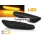 BMW E60/E61, E46 sedan/touring (01-05); E90/E91, E83 LED sānu pagriezienu rādītāji, tonēti, dinamiskie