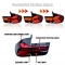 BMW X5 E70 (07-13) aizmugurējie LED lukturi, tonēti, SEQ G05 look