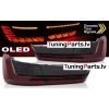 BMW G20 (19-22) aizmugurējie LED lukturi, OLED, SEQ, WL, sarkani