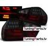 BMW E90 (05-08) aizmugurējie LED lukturi, melni/tonēti