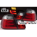 BMW E46 sedana (98-01) aizmugurējie LED BAR lukturi, sarkani