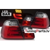 BMW E46 sedana (01-05) aizmugurējie LED BAR lukturi, sarkani