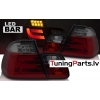 BMW E46 sedana (01-05) aizmugurējie LED BAR lukturi, sarkani/tonēti
