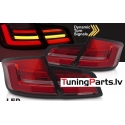BMW F10 (10-13) aizmugurējie LED BAR lukturi, dinamiskie pagriezieni, sarkani