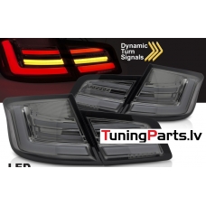 BMW F10 (10-13) aizmugurējie LED BAR lukturi, dinamiskie pagriezieni, tonēti