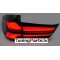 BMW X5 F15 (13-18) aizmugurējie LED BAR lukturi, dinamiskie pagriezieni, melni/sarkani
