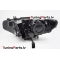 BMW F32/F33 (13-17) priekšējie lukturi, 3D LED, xenona, DRL, melni