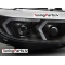 BMW F32/F33 (13-17) priekšējie lukturi, 3D LED, xenona, DRL, melni