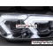 BMW E92/E93 (10-13) priekšējie lukturi, 3D LED, xenona, DRL, hromēti