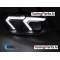BMW E92/E93 (10-13) priekšējie lukturi, 3D LED, xenona, DRL, melni